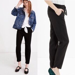 Madewell Track Trousers Black Small